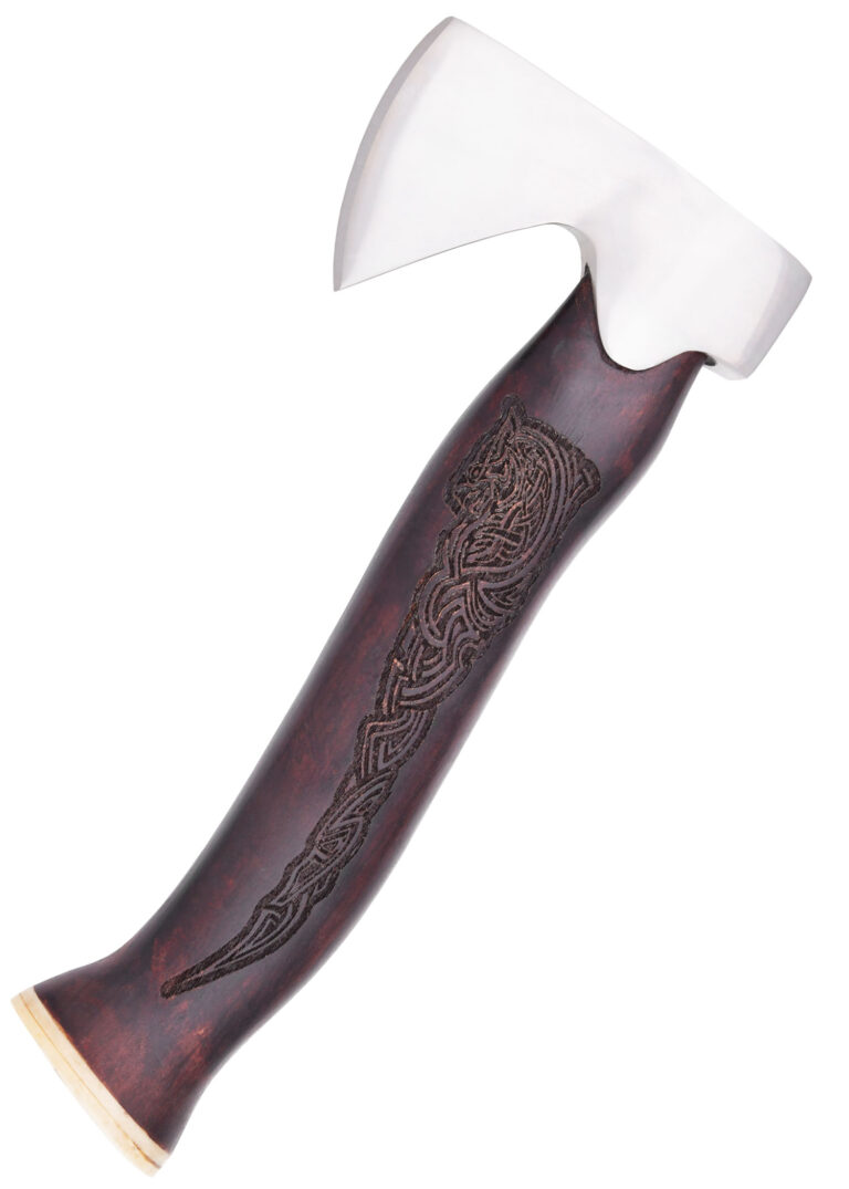 Hachette viking décorée Marto, vue principale sur fond blanc