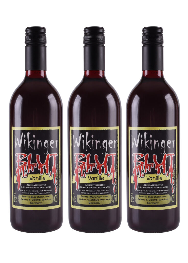 Hydromel cerise vanille Viking Blood 6 % vol.