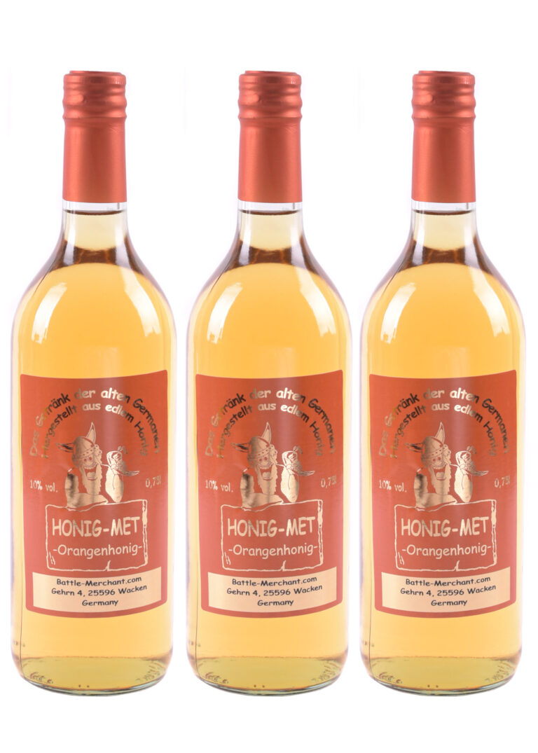 Hydromel au miel de fleur d'oranger 10 % vol., bouteille de 0,75 L