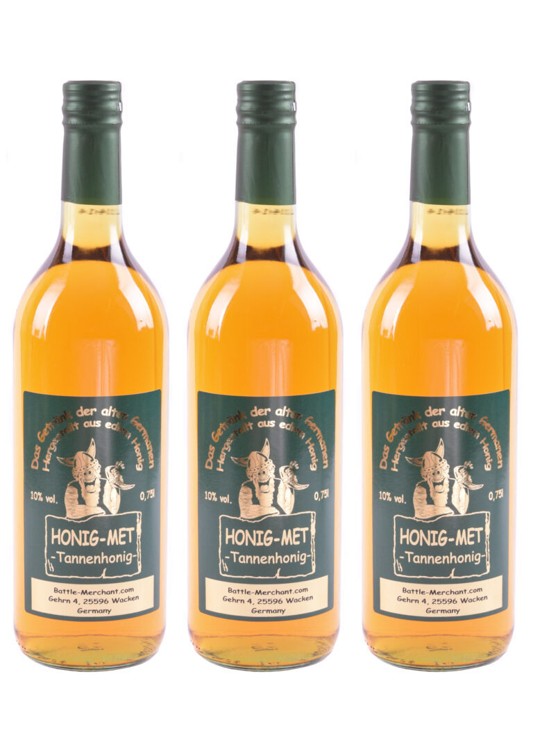 Hydromel au miel de sapin 10 % vol. en bouteille de 0,75 L