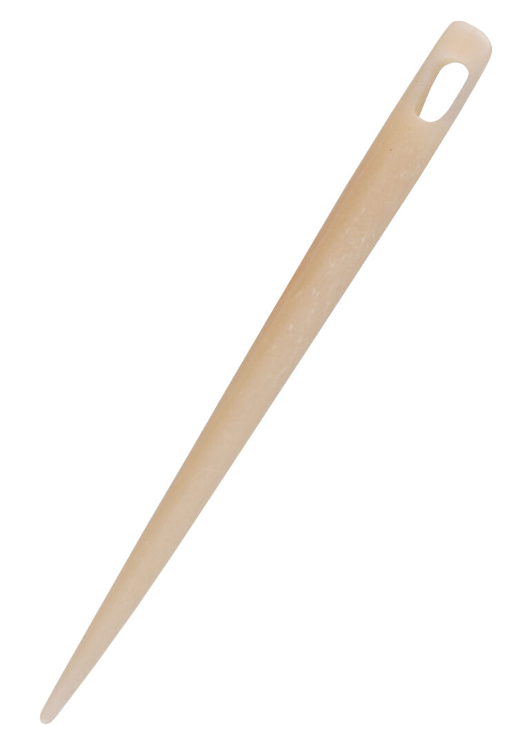 Aiguille en os pour naalbinding – 8,5 cm – photographie 1