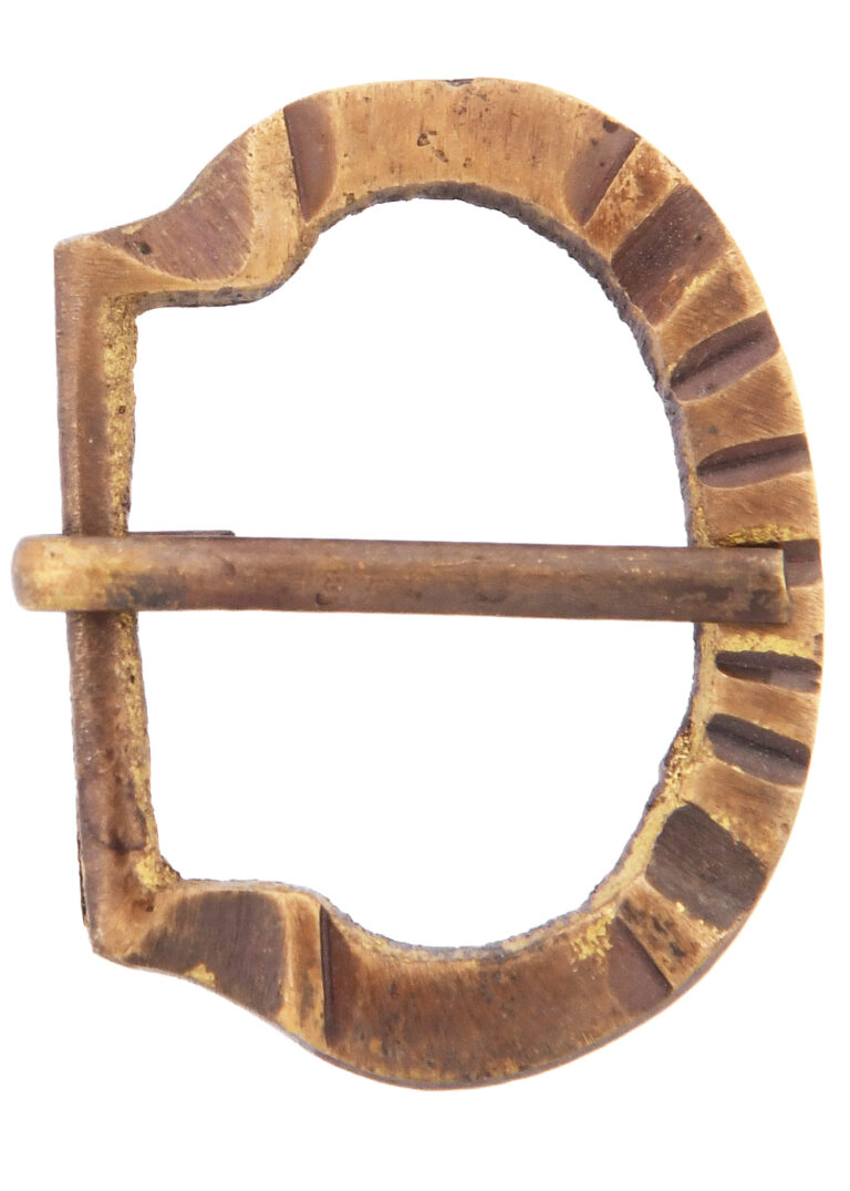 Boucle médiévale en laiton n° 1 – 25 mm
