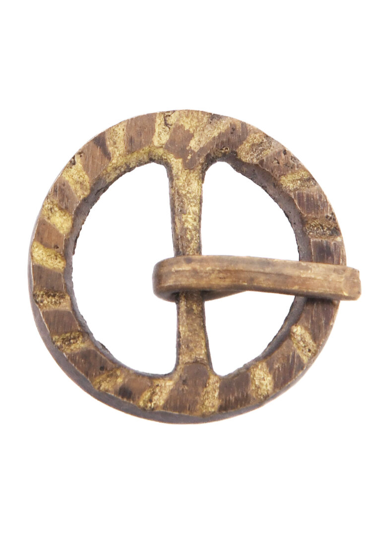 Boucle médiévale en laiton n° 4 – 15 mm