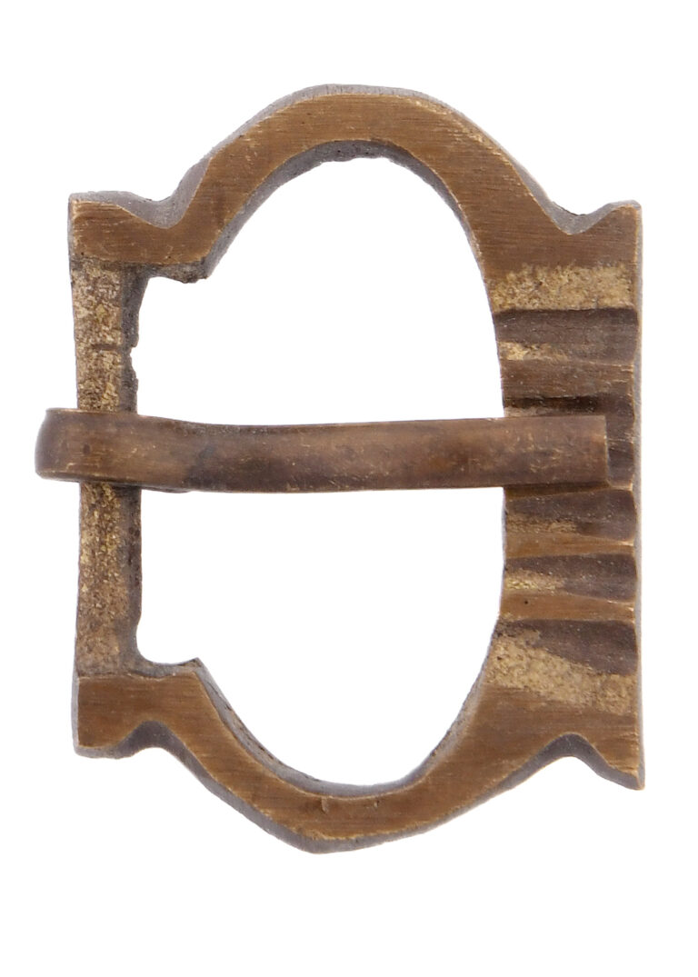 Boucle médiévale en laiton n° 7 – 20 mm