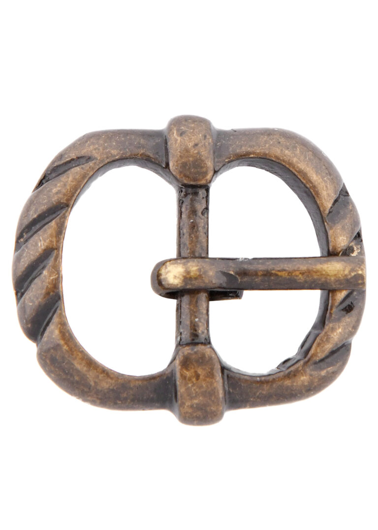 Boucle médiévale en laiton n° 9 – 19 mm