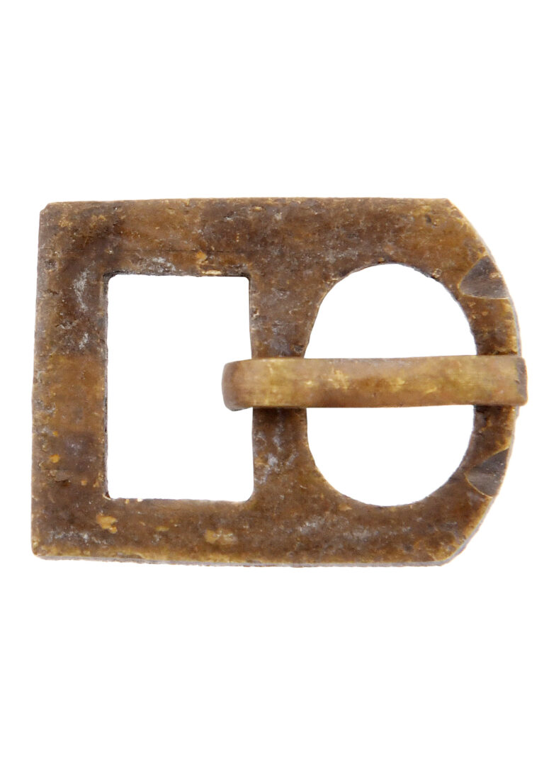 Boucle médiévale en laiton n° 11 – 12 mm