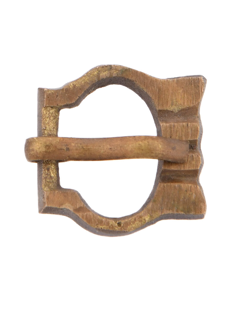Boucle médiévale en laiton n° 13 – 14 mm