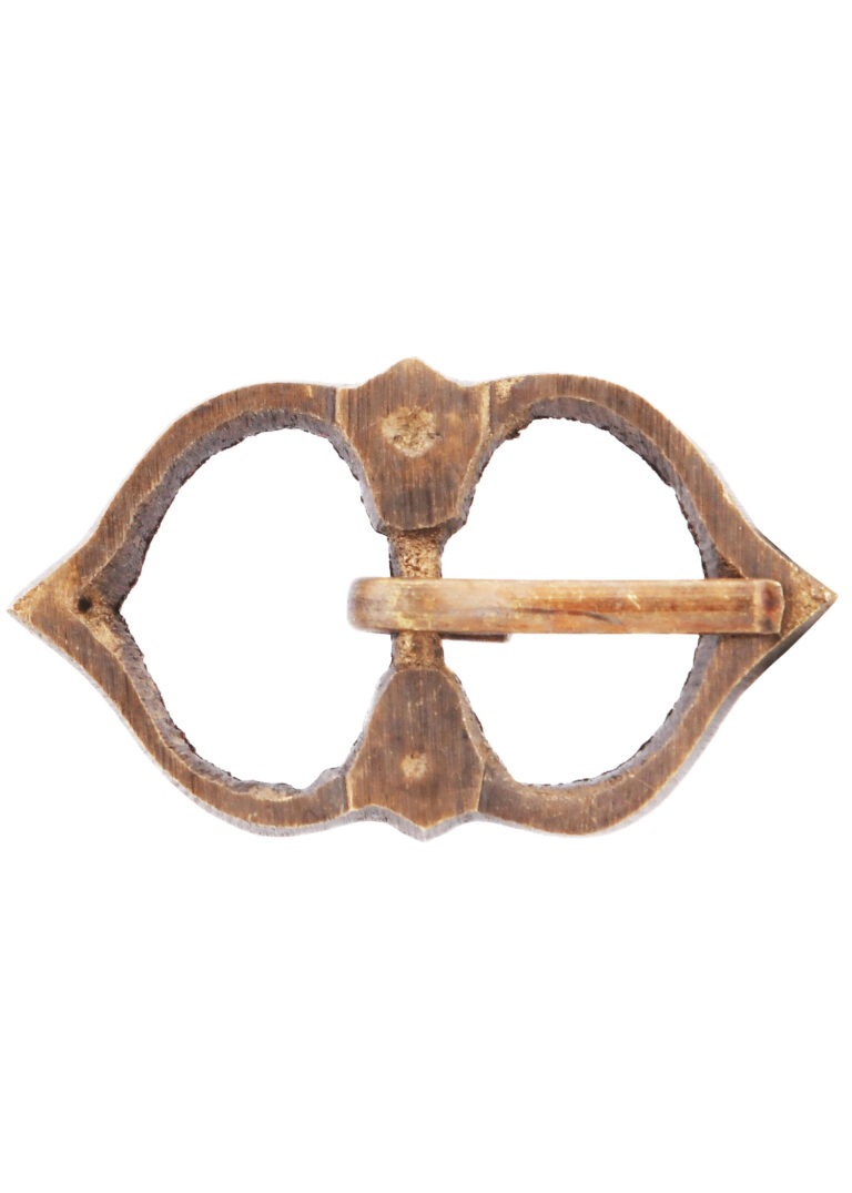 Boucle médiévale en laiton n° 21 – 15 mm
