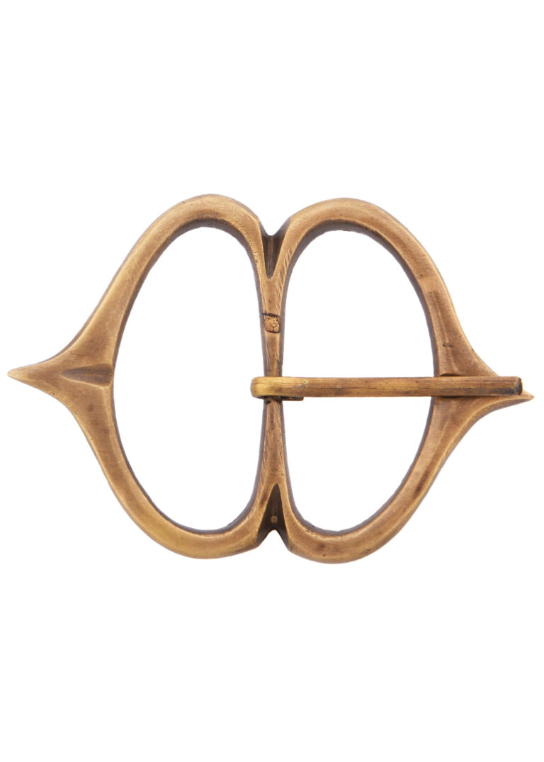 Boucle médiévale en laiton n° 23 – 51 mm