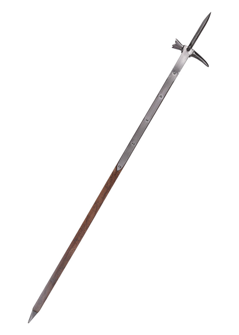 Marteau d’armes bec de corbin de 135 cm, vue d’ensemble