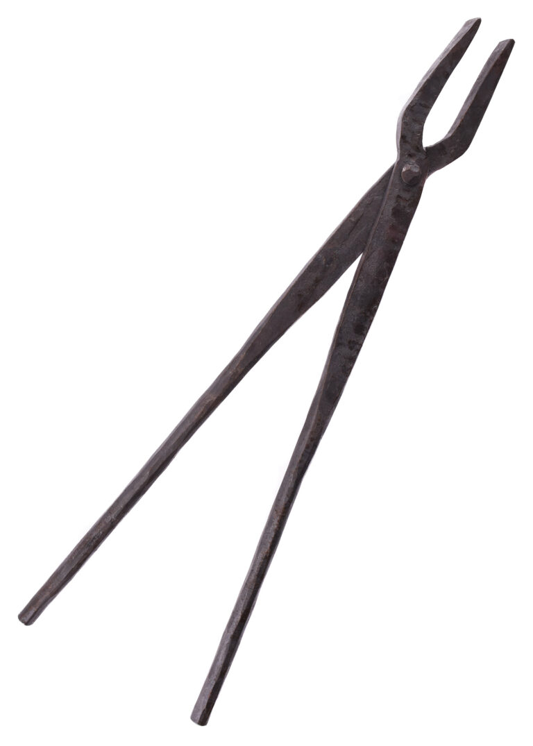 Pince de forge à bec plat – 38 cm – photographie 1
