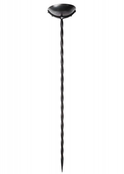 Lampe à huile viking d’Oseberg en fer forgé