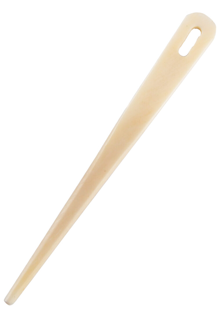 Aiguille en os pour naalbinding – 10 cm – photographie 1