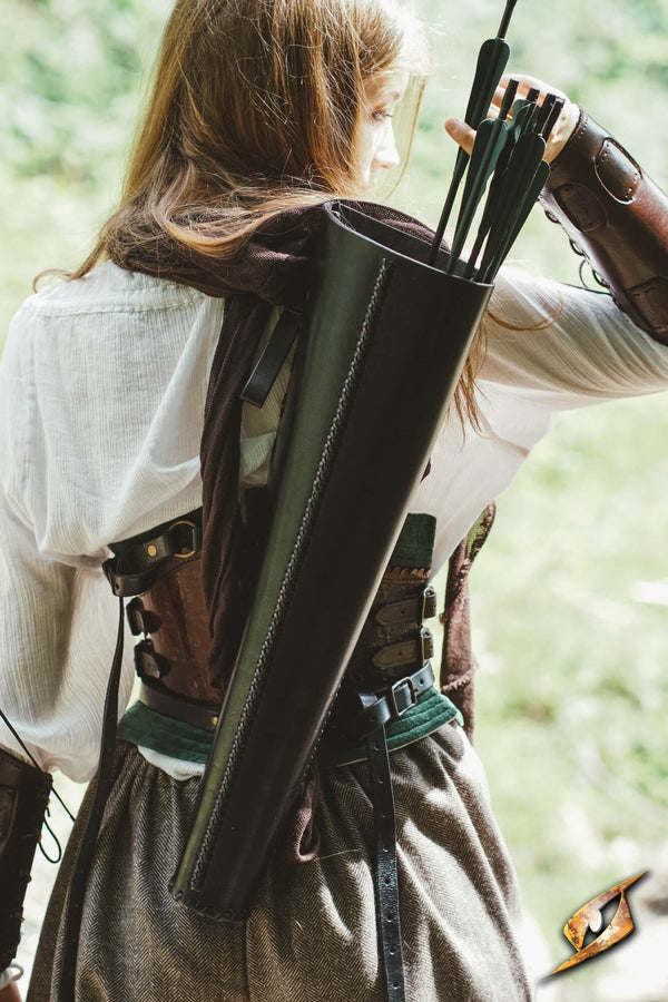 Carquois lacé en cuir – Epic Armoury
