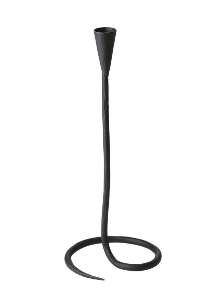 Bougeoir de table en fer forgé – 27 cm