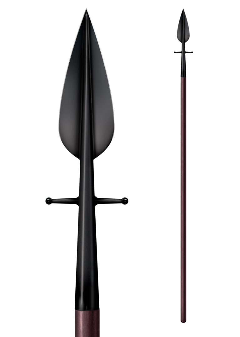 Épieu médiéval à quillons Cold Steel avec sa hampe en frêne américain