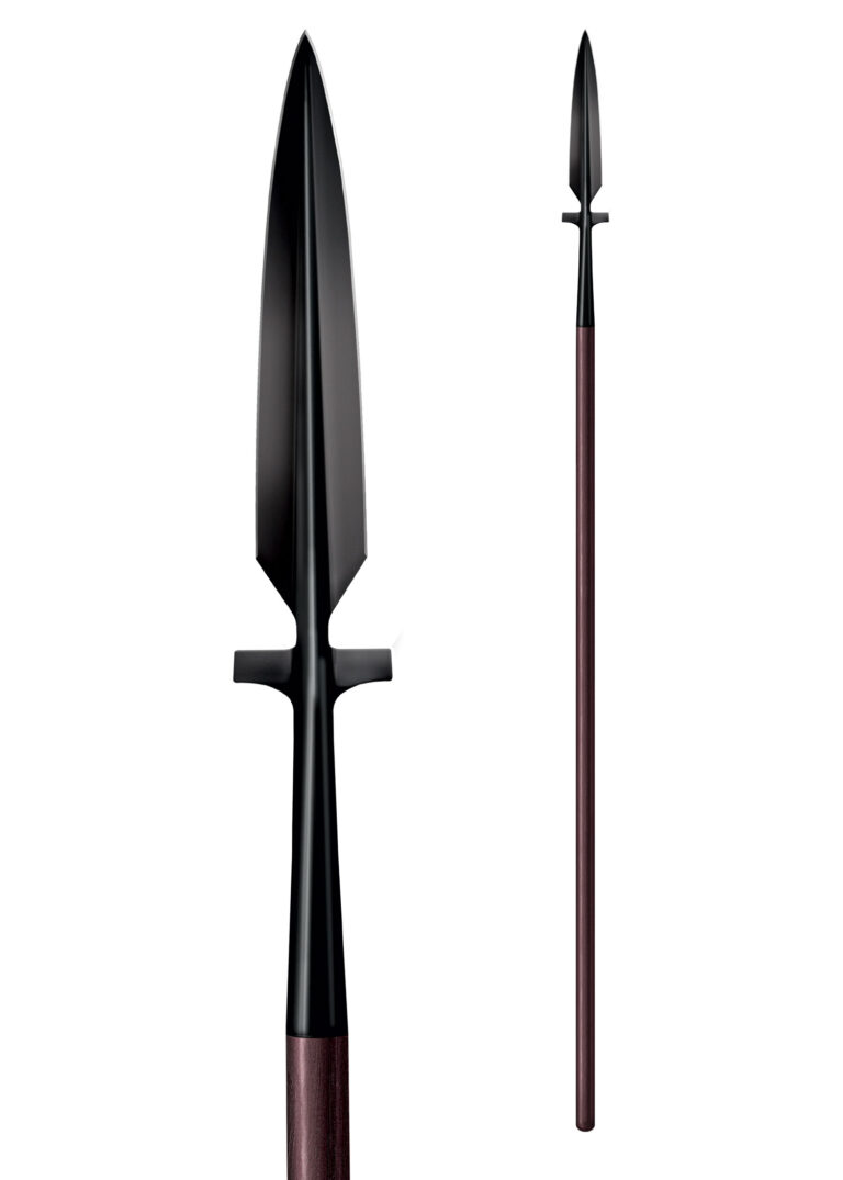 Lance à ailettes Cold Steel avec large fer et hampe en frêne américain