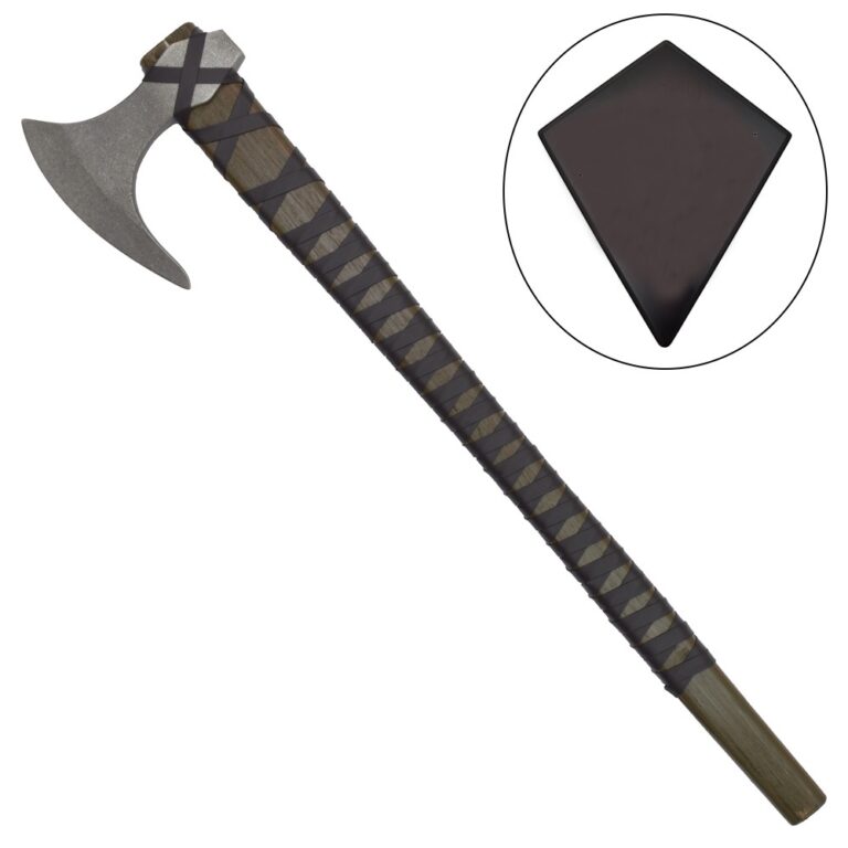 Hache de Ragnar Lothbrok de la série TV “Vikings”. Réplique non-officielle. 68 cm.