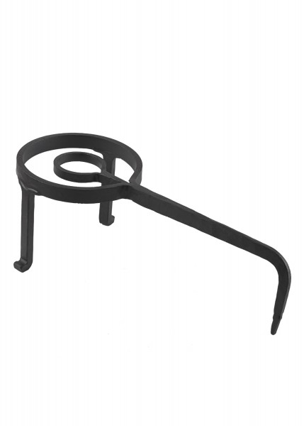 Trépied de cuisson médiéval bas en acier – 41 cm