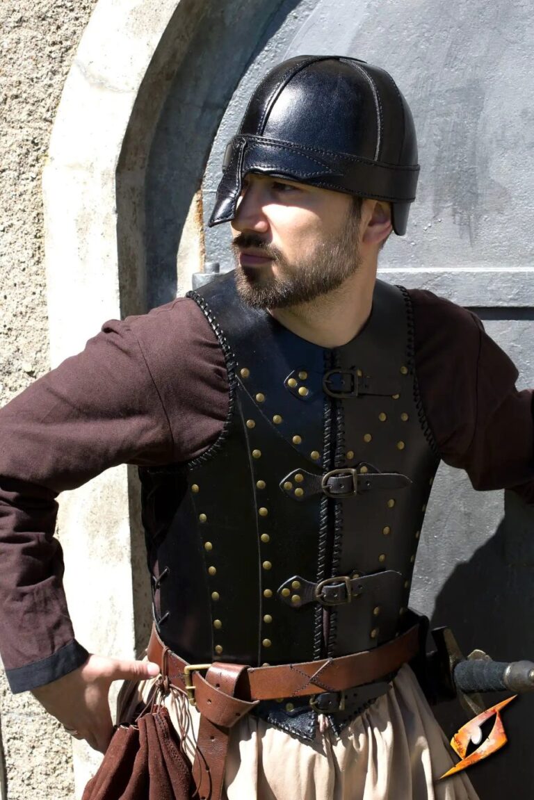 cuirasse en cuir Soldier Epic Armoury – coloris noir