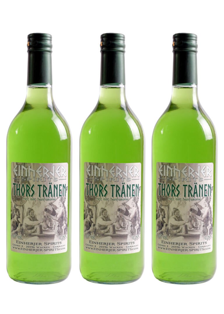 Hydromel arôme chanvre Einherjer Thors Tränen 10 % vol., bouteille de 0,75 L