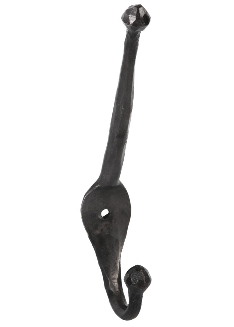 Patère en fer forgé – 16 cm – photographie 1