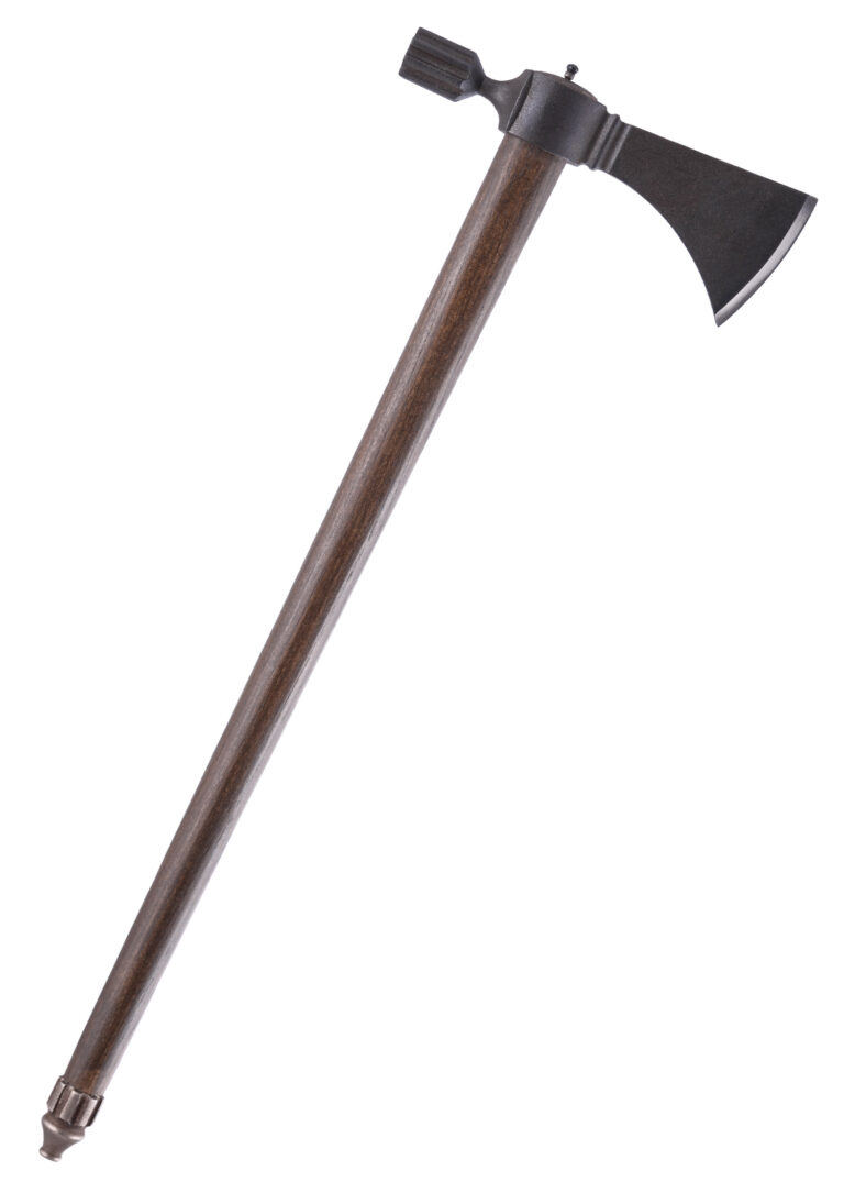 Pipe tomahawk Hanwei, vue principale sur fond blanc