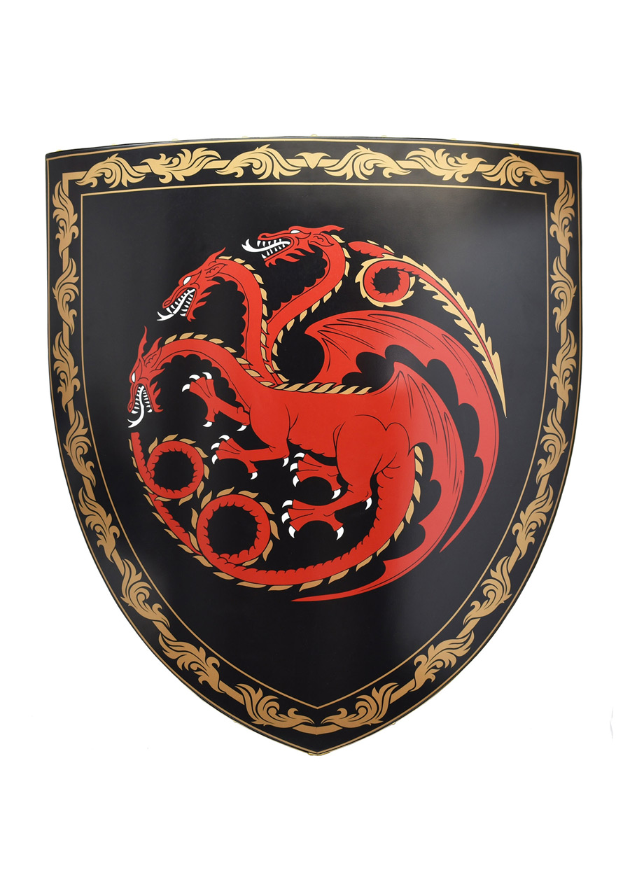 Plaque murale aux armoiries Targaryen