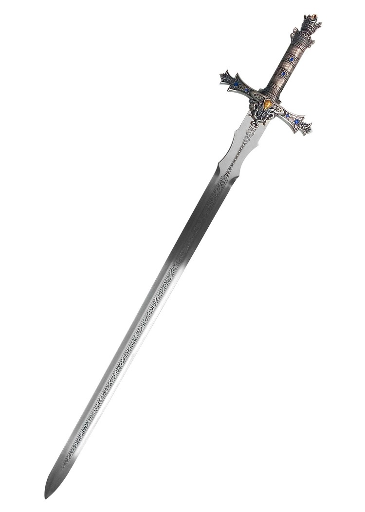 Épée du roi Arthur Marto, vue d’ensemble