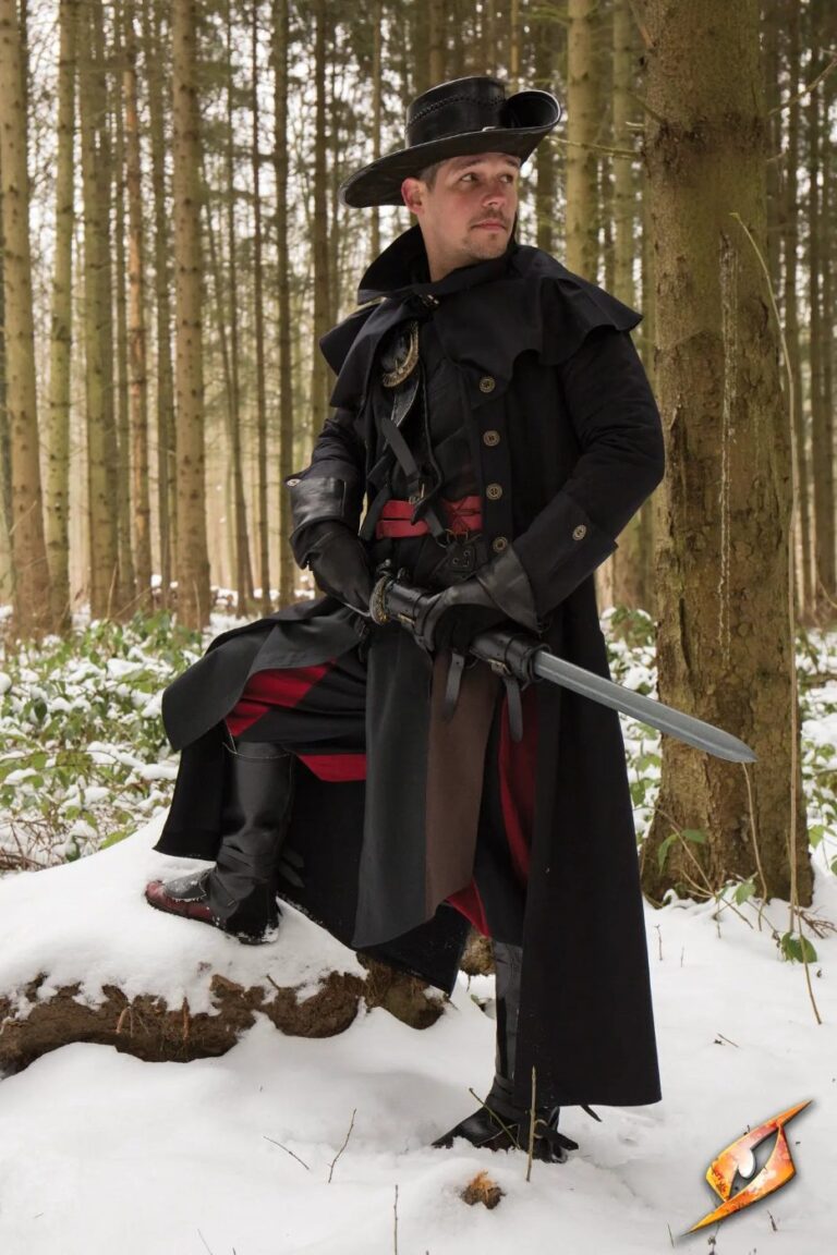 manteau de chasseur Hellsing Epic Armoury – coloris noir