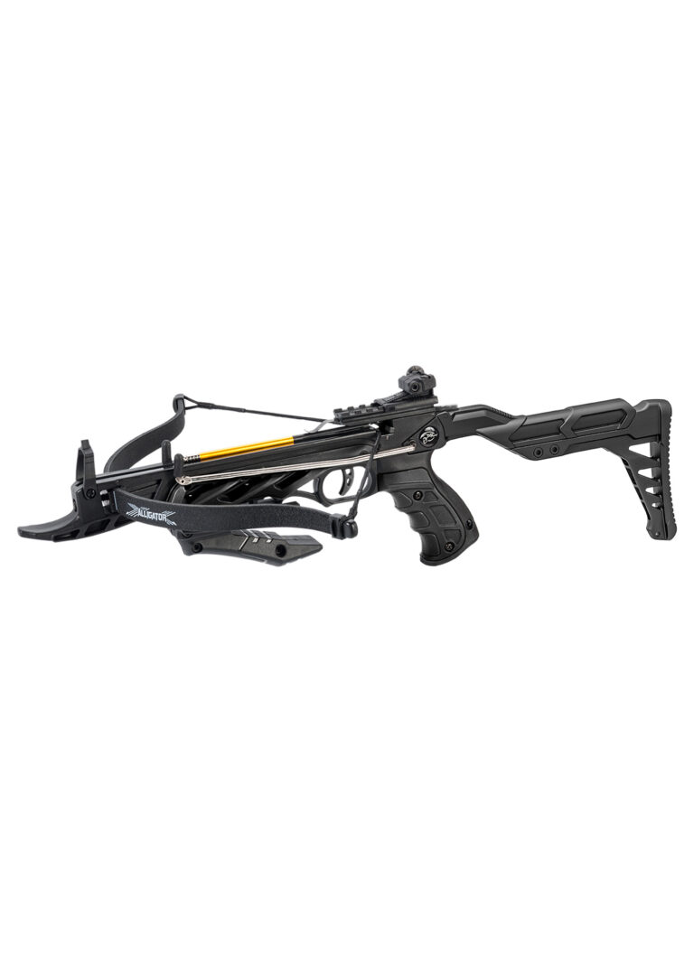 Pistolet arbalète Alligator MK-TCS2BK de Man Kung, vue d’ensemble