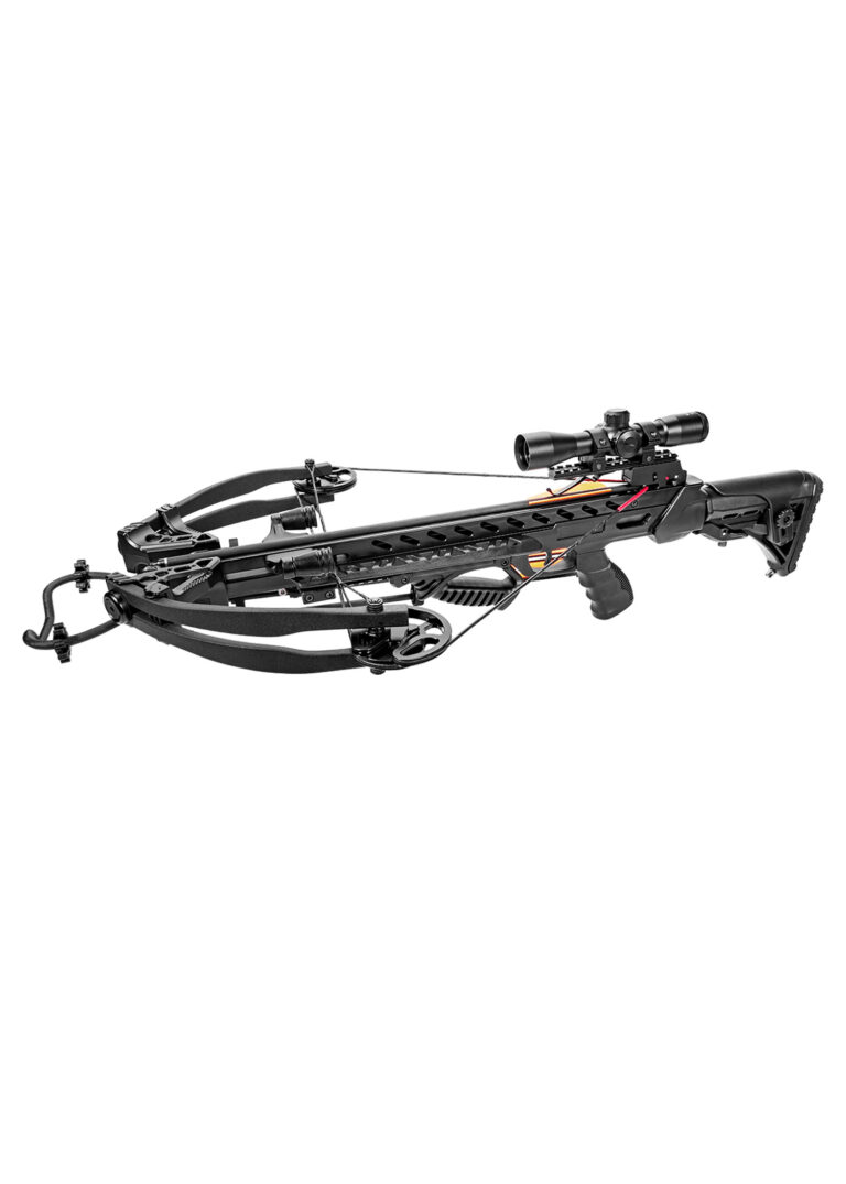 Arbalète à poulies Frost Wolf MK-XB56BK de Man Kung, vue d’ensemble
