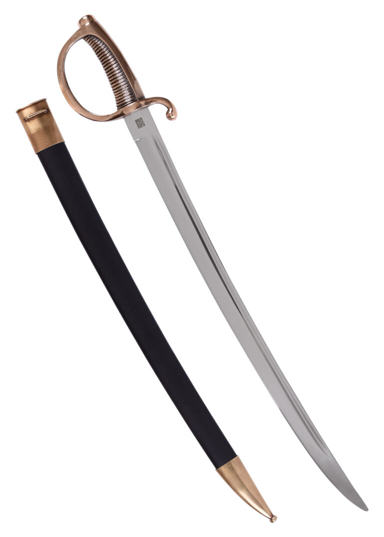 Sabre briquet Marto, vue d’ensemble