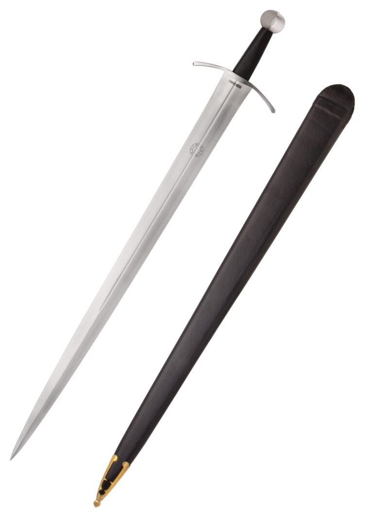 Épée d’armes du XIVe siècle Royal Armouries, vue d’ensemble