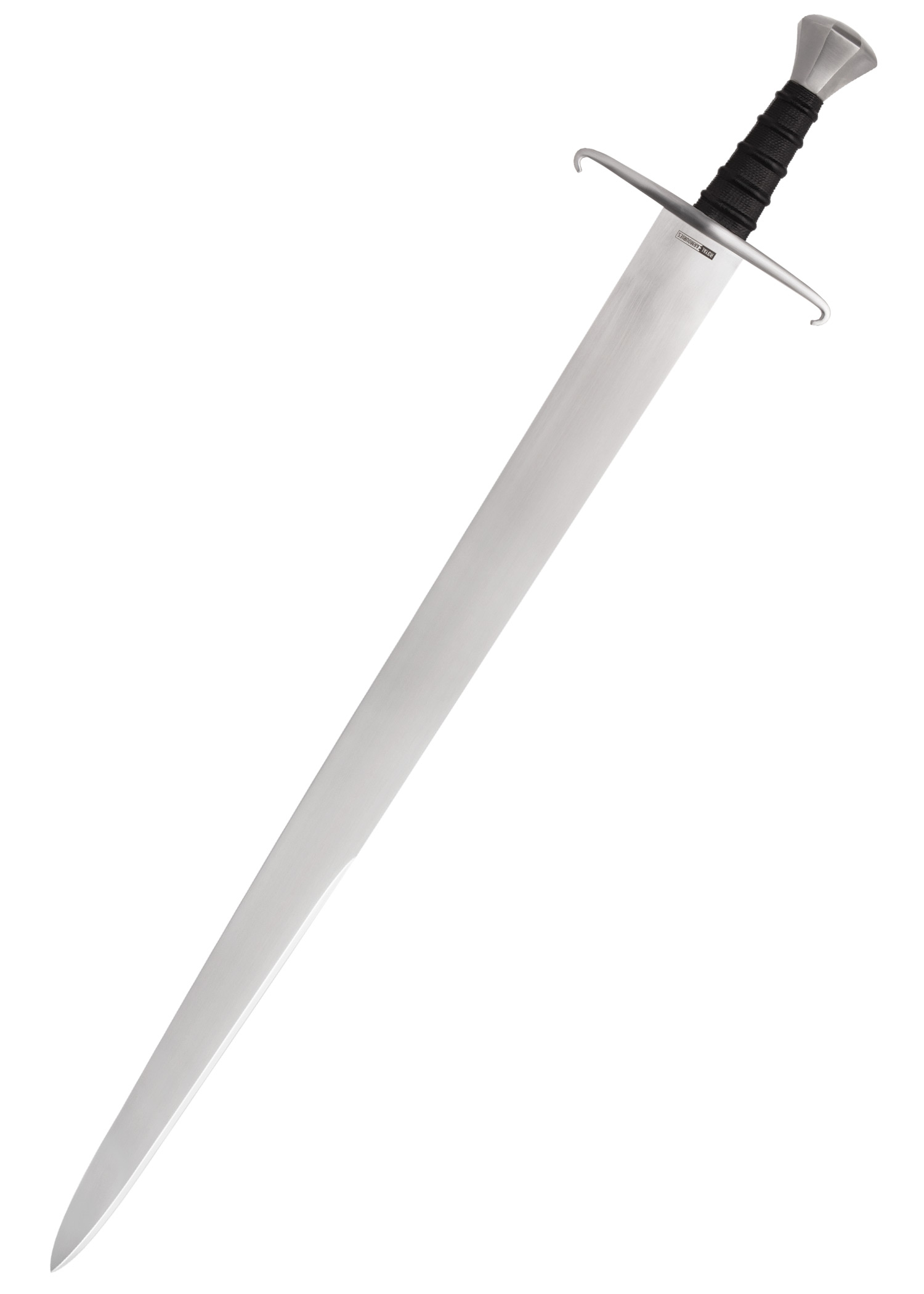 Épée à un tranchant avec son fourreau en cuir