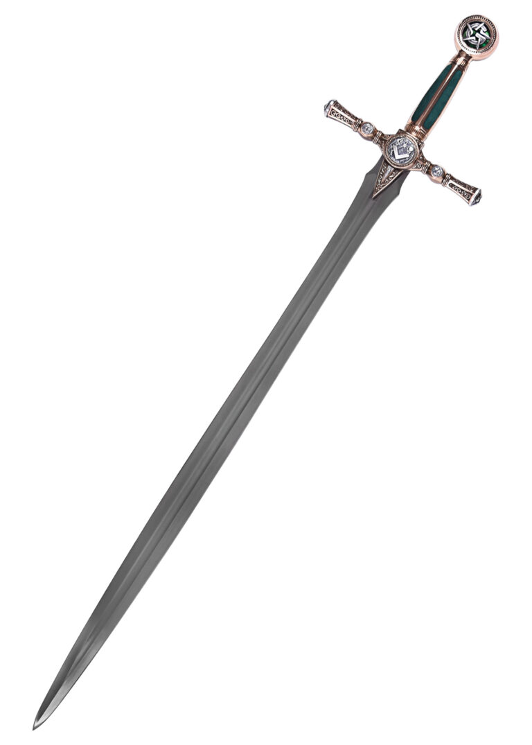 Épée maçonnique apprenti Marto, vue d’ensemble