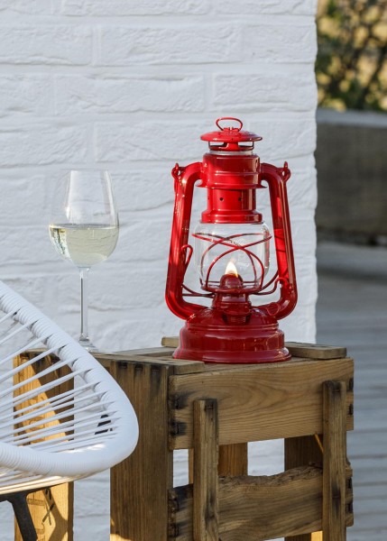 Lanterne tempête Feuerhand Baby Special 276 rouge rubis – vue 2