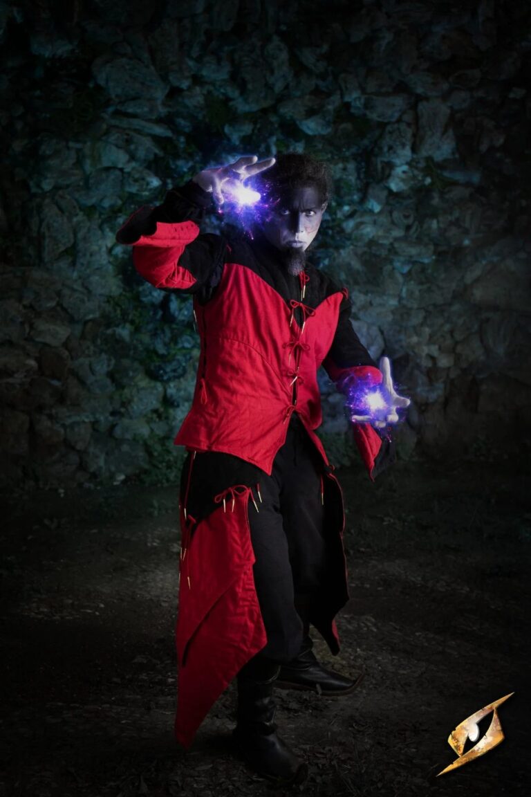 pourpoint Eventide Epic Armoury – coloris rouge et noir