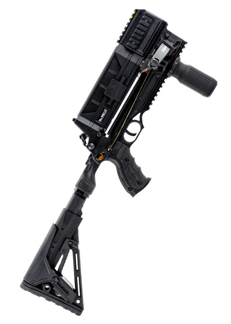 Vue d’ensemble de l’arbalète à répétition M10 Tactical