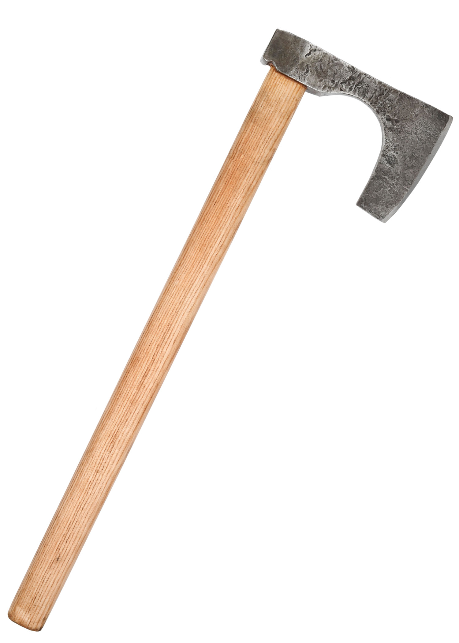 Hache viking forgée type C Ulfberth, vue principale sur fond blanc
