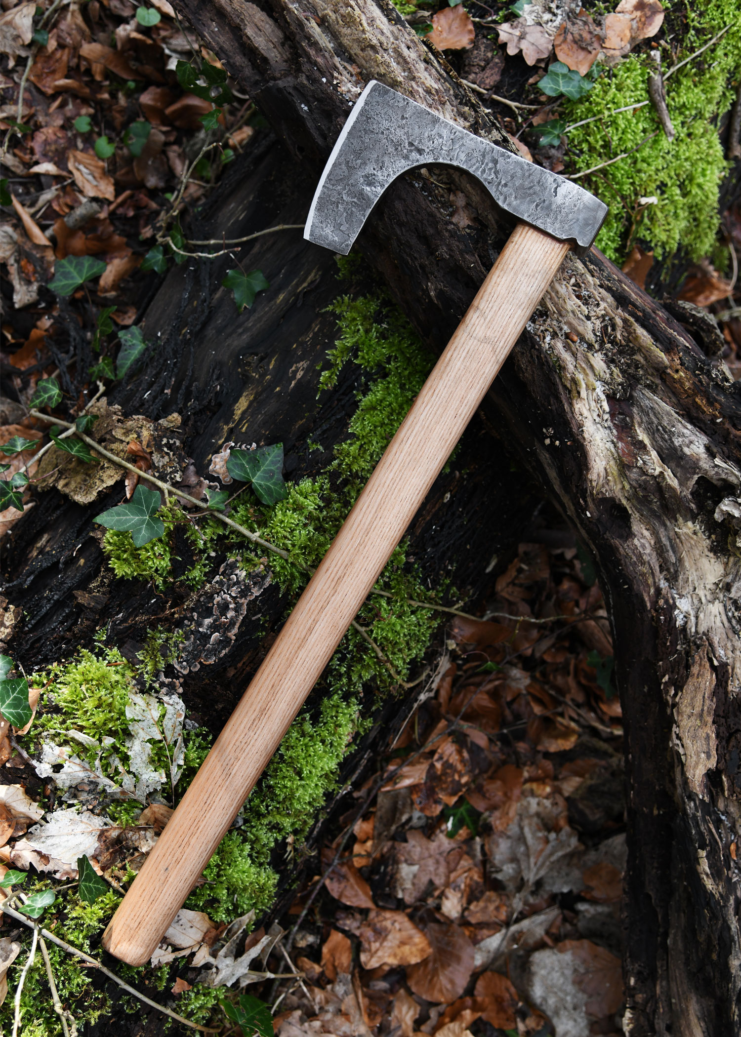 Tête forgée à barbe de la hache viking type C