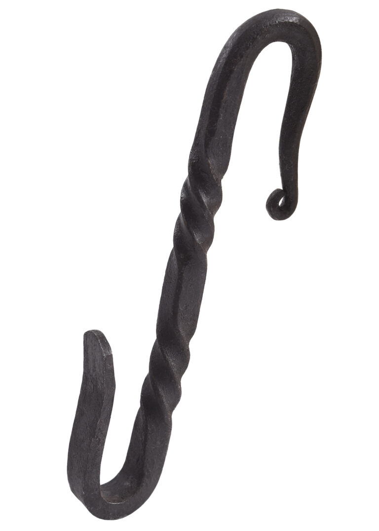 Crochet de ceinture forgé Ulfberth – 7 cm – photographie 1
