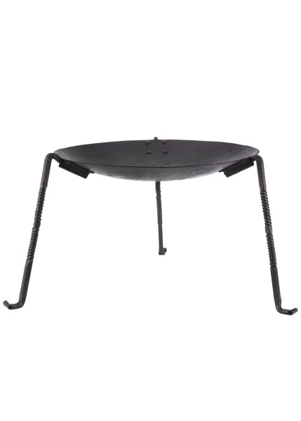 Brasero à pieds démontables en acier – 44,5 cm