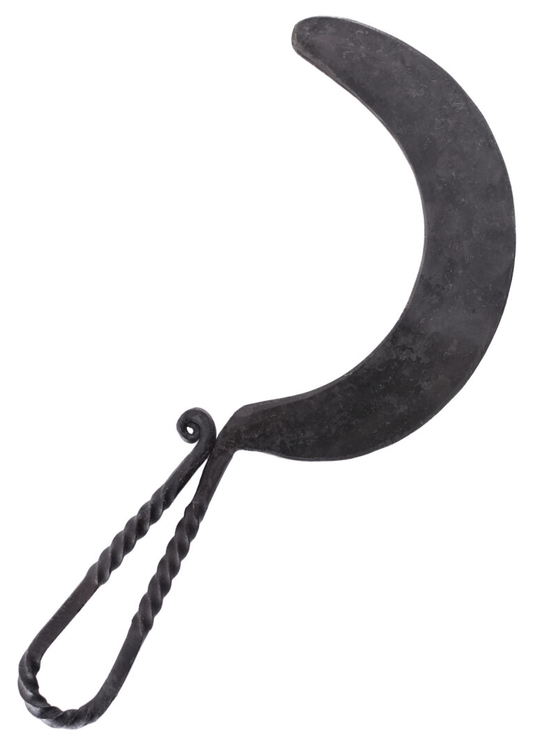 Faucille médiévale forgée Ulfberth – 28 cm – photographie 1