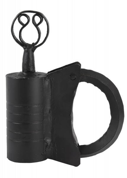 Cadenas en fer forgé avec clé ornée Ulfberth