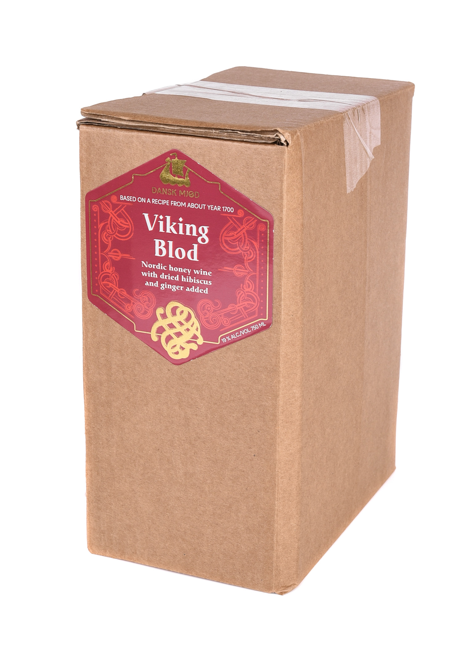 Hydromel en cubi Viking Blod de Dansk Mjød, contenance 3 L