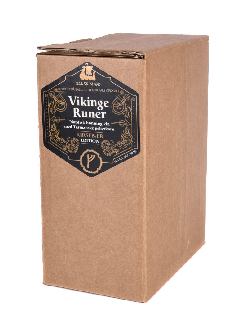 Hydromel bag-in-box Vikinge Runer de Dansk Mjød, cubi de 3 L