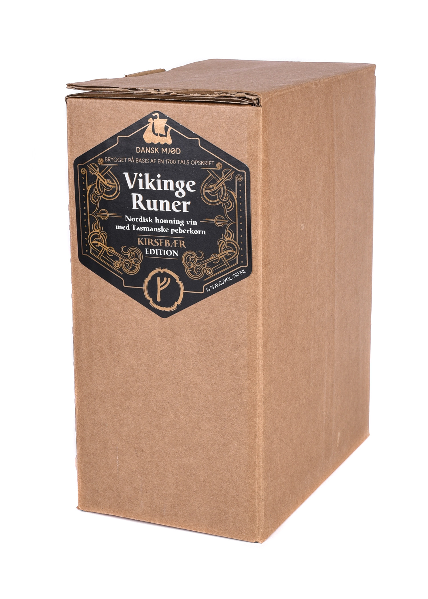 Hydromel bag-in-box Vikinge Runer de Dansk Mjød, cubi de 3 L