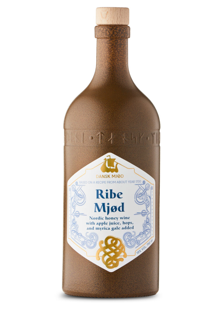 Ribe Mjød, hydromel danois à la pomme de Dansk Mjød en bouteille de 0,75 L