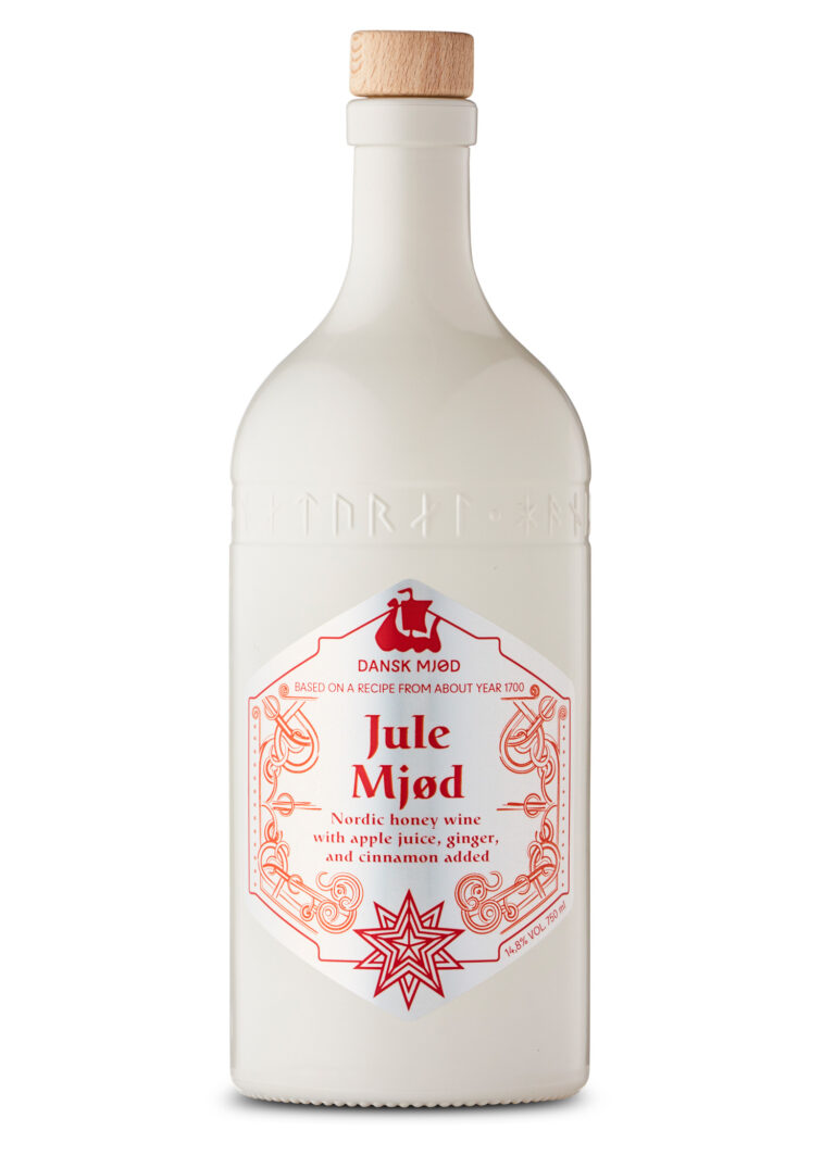 Jule Mjød, hydromel de Noël de Dansk Mjød en bouteille de 0,75 L